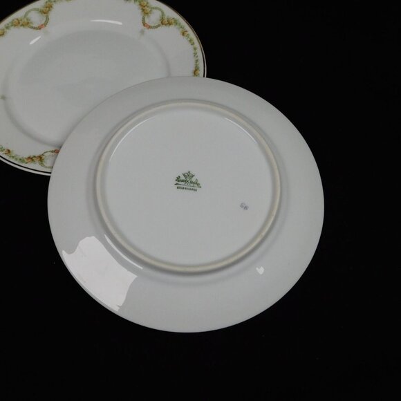 Lot of 2 Rosenthal Briar Rose Bread Butter Plate 6 3/4" Fine China Vintage Roses - Picture 7 of 9
